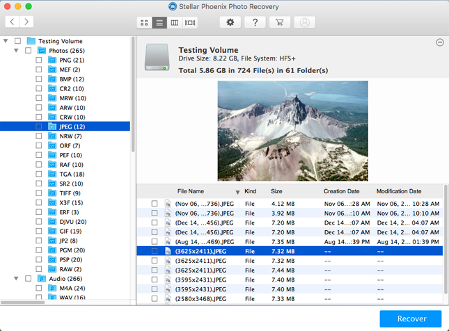 Photo Recovery Mac